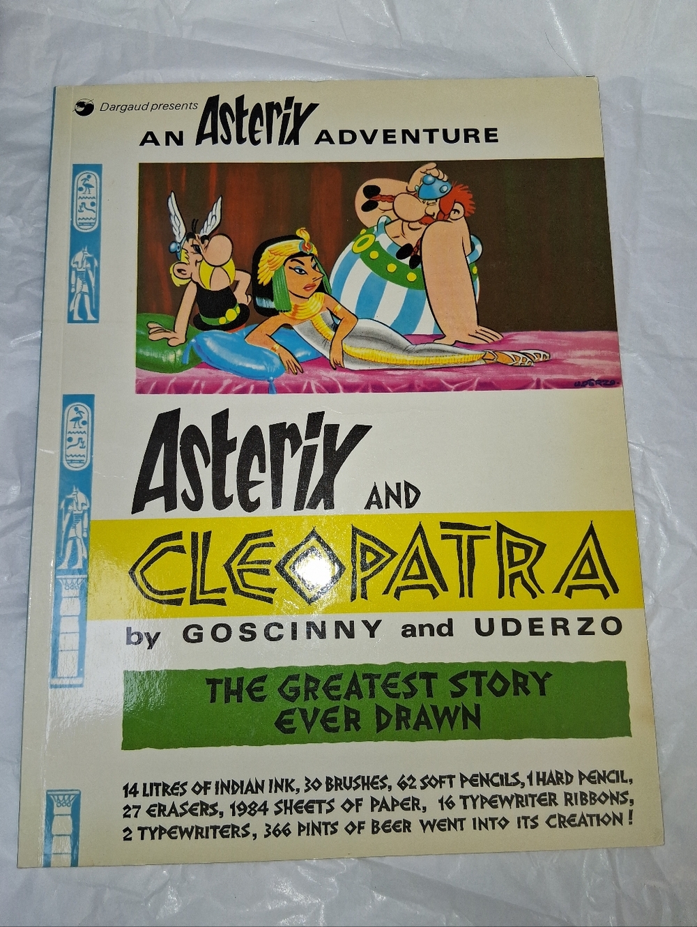 Asterix And Cleopatra Greatest Story Ever Drawn Paperback Book Comic